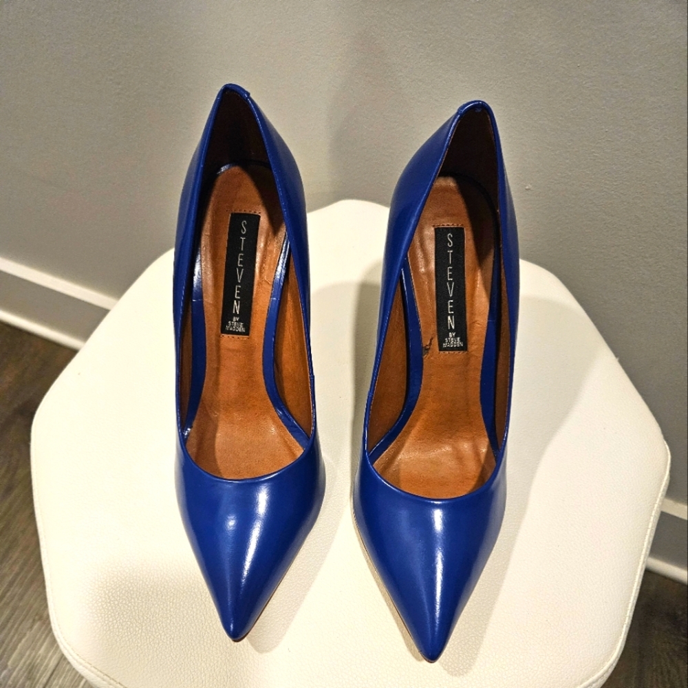 Steve Madden Pumps, Sz 8, Royal Blue